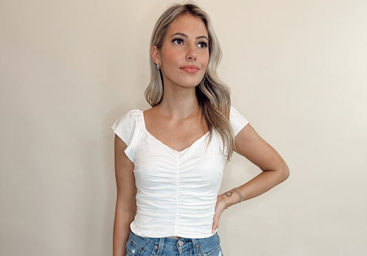 Spring Long Fit Crop Top